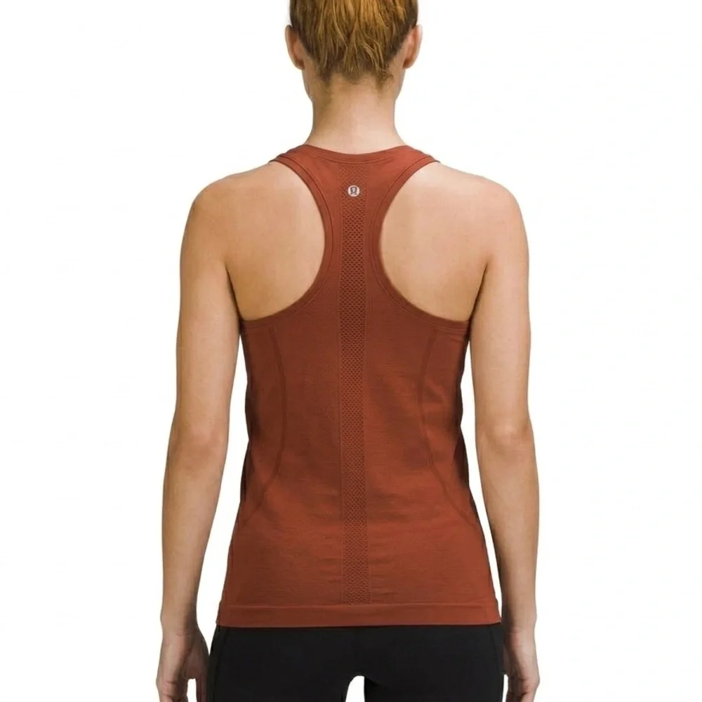 LULULEMON Swiftly Tech Racerback Tank Top
Dark Terracotta Size 8 - Picture 2 of 9